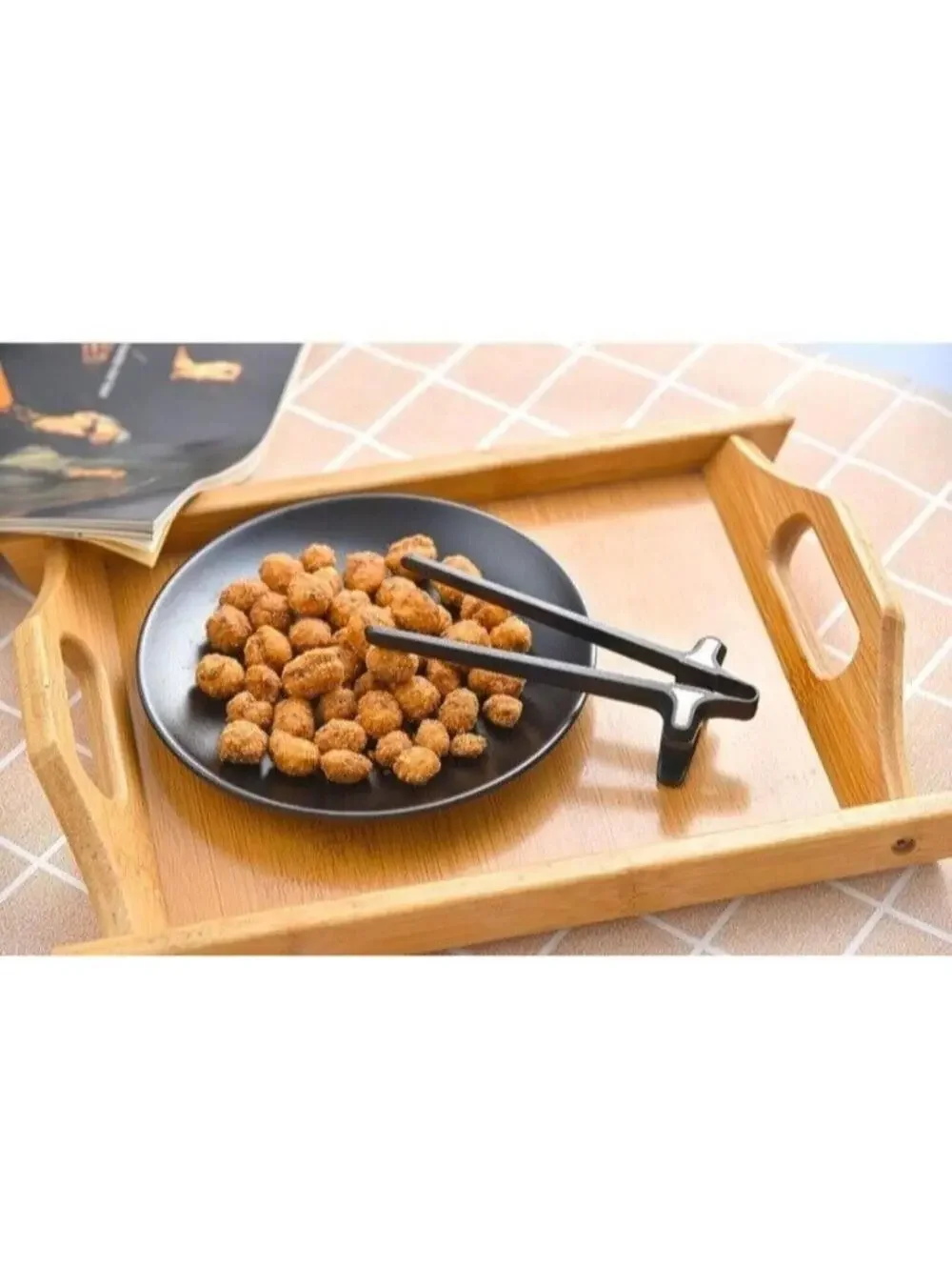 2-Pc Finger Chopsticks for Gamers Kids & Adults Snack Utensils, Practice sticks